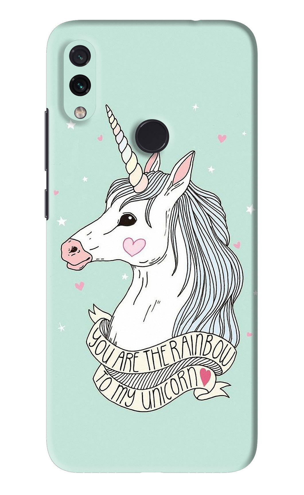 Unicorn Wallpaper Xiaomi Redmi Note 7 Back Skin Wrap