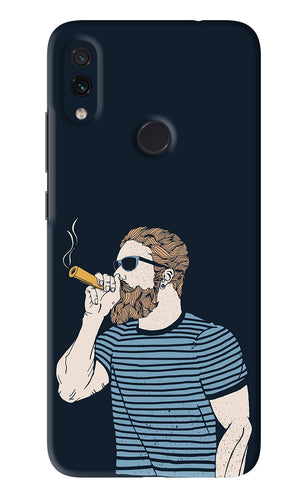 Smoking Xiaomi Redmi Note 7 Back Skin Wrap