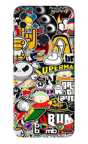 Sticker Bomb Xiaomi Redmi Note 7 Back Skin Wrap