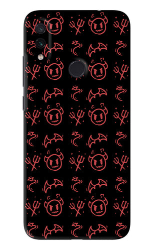 Devil Xiaomi Redmi Note 7 Back Skin Wrap