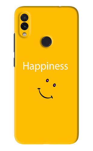 Happiness With Smiley Xiaomi Redmi Note 7 Pro Back Skin Wrap