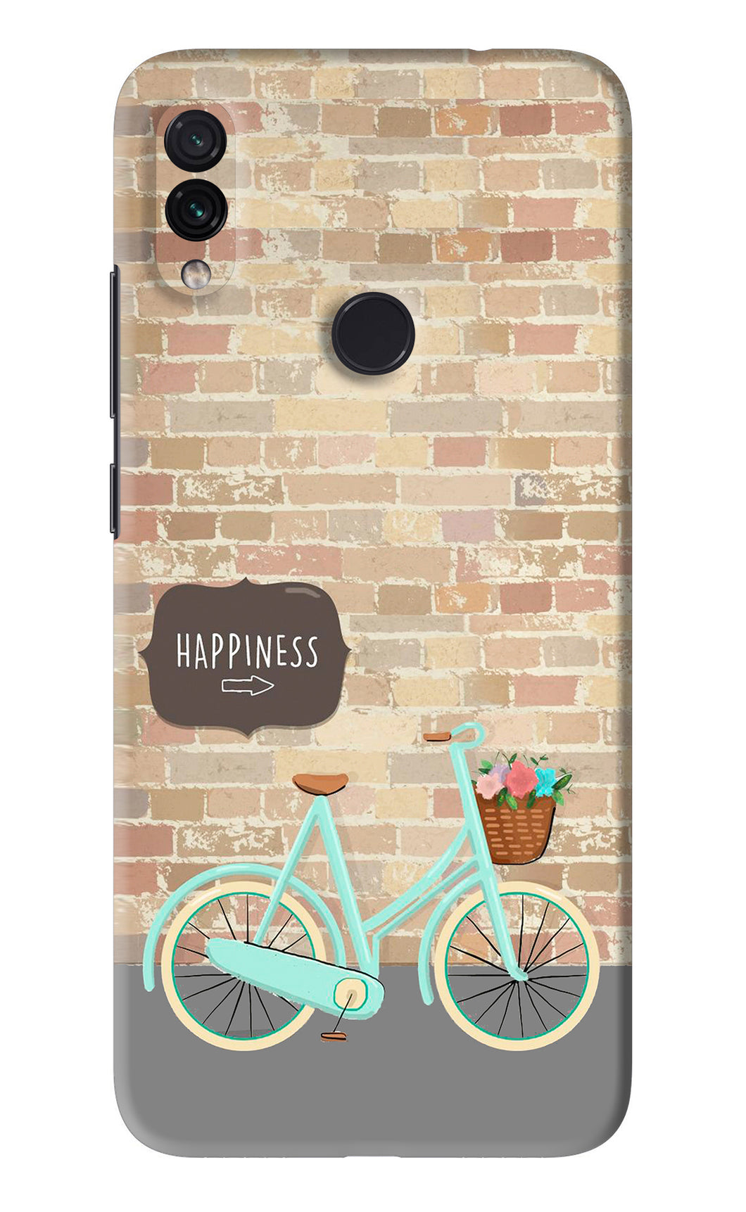 Happiness Artwork Xiaomi Redmi Note 7 Pro Back Skin Wrap