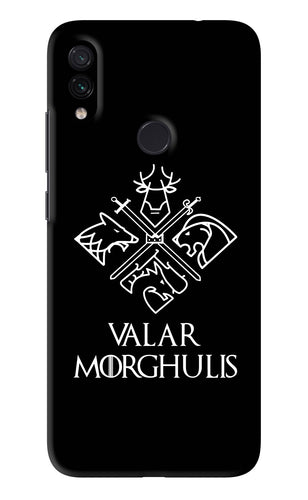 Valar Morghulis | Game Of Thrones Xiaomi Redmi Note 7 Pro Back Skin Wrap