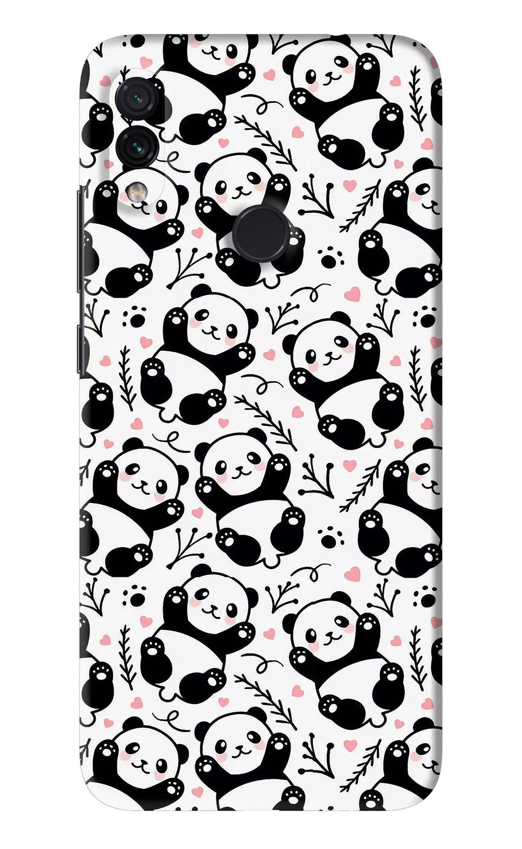 Cute Panda Xiaomi Redmi Note 7 Pro Back Skin Wrap