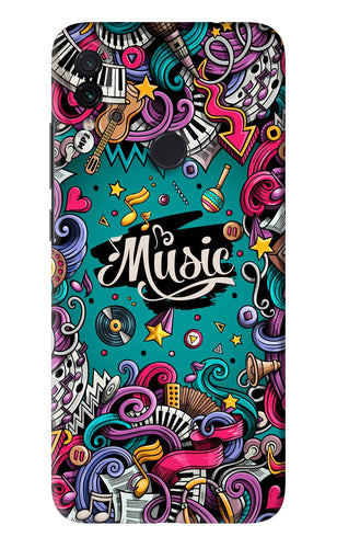 Music Graffiti Xiaomi Redmi Note 7 Pro Back Skin Wrap