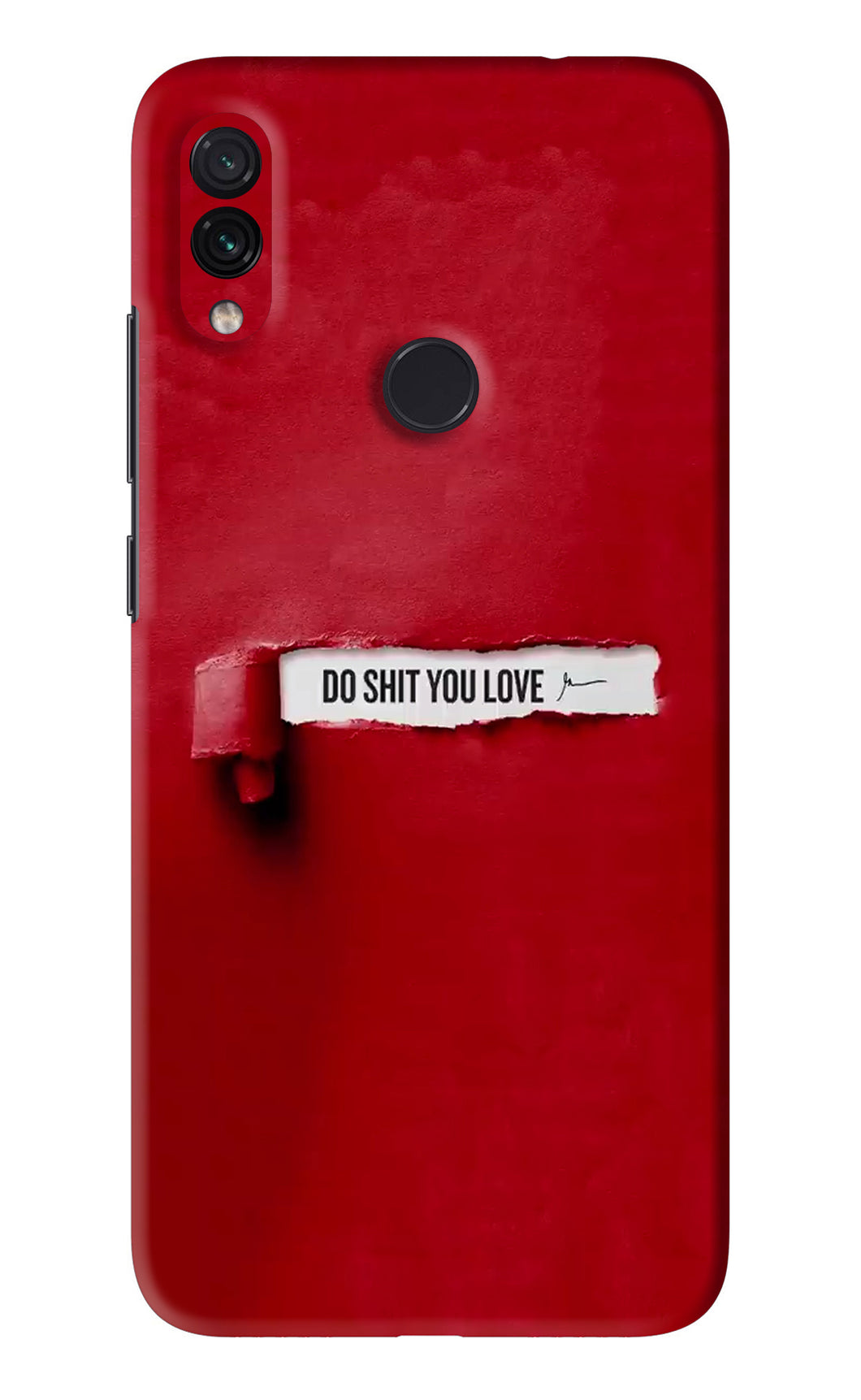 Do Shit You Love Xiaomi Redmi Note 7 Pro Back Skin Wrap
