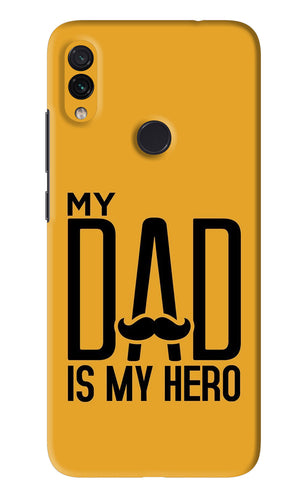 My Dad Is My Hero Xiaomi Redmi Note 7 Pro Back Skin Wrap