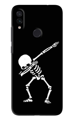 Dabbing Skeleton Art Xiaomi Redmi Note 7 Pro Back Skin Wrap