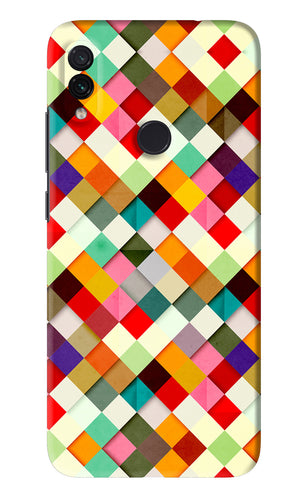 Geometric Abstract Colorful Xiaomi Redmi Note 7 Pro Back Skin Wrap