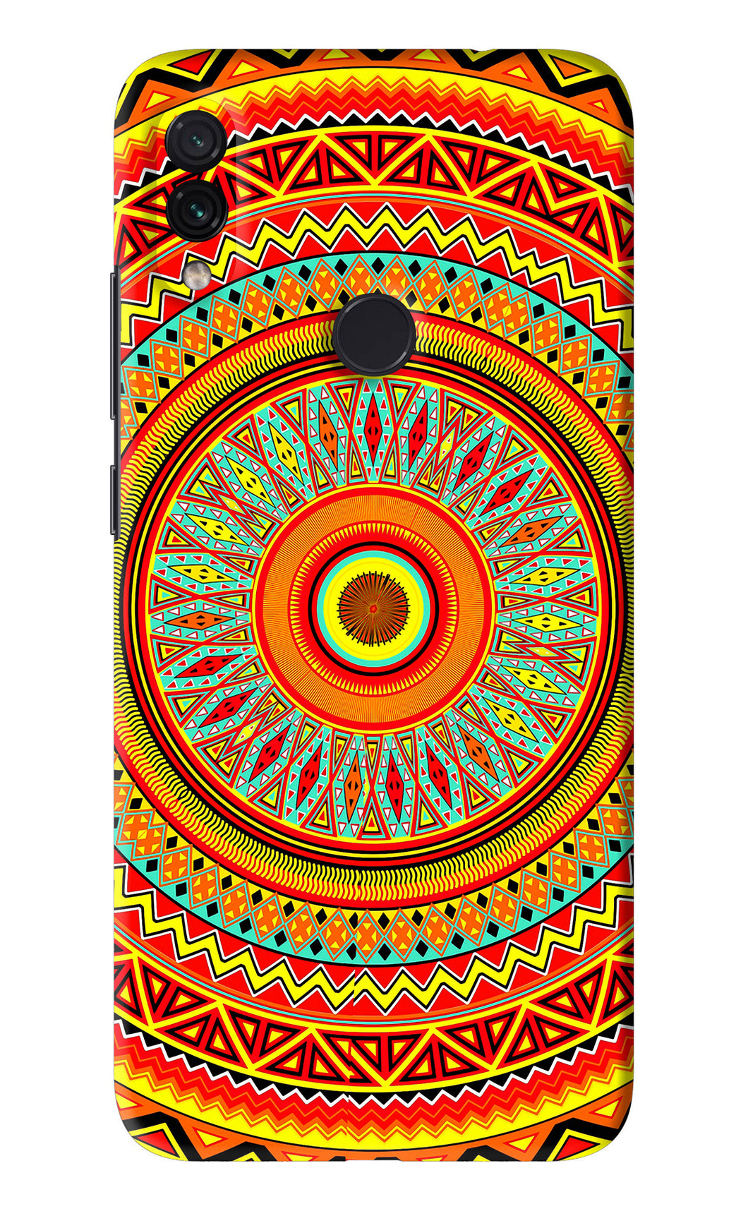 Mandala Pattern Xiaomi Redmi Note 7 Pro Back Skin Wrap