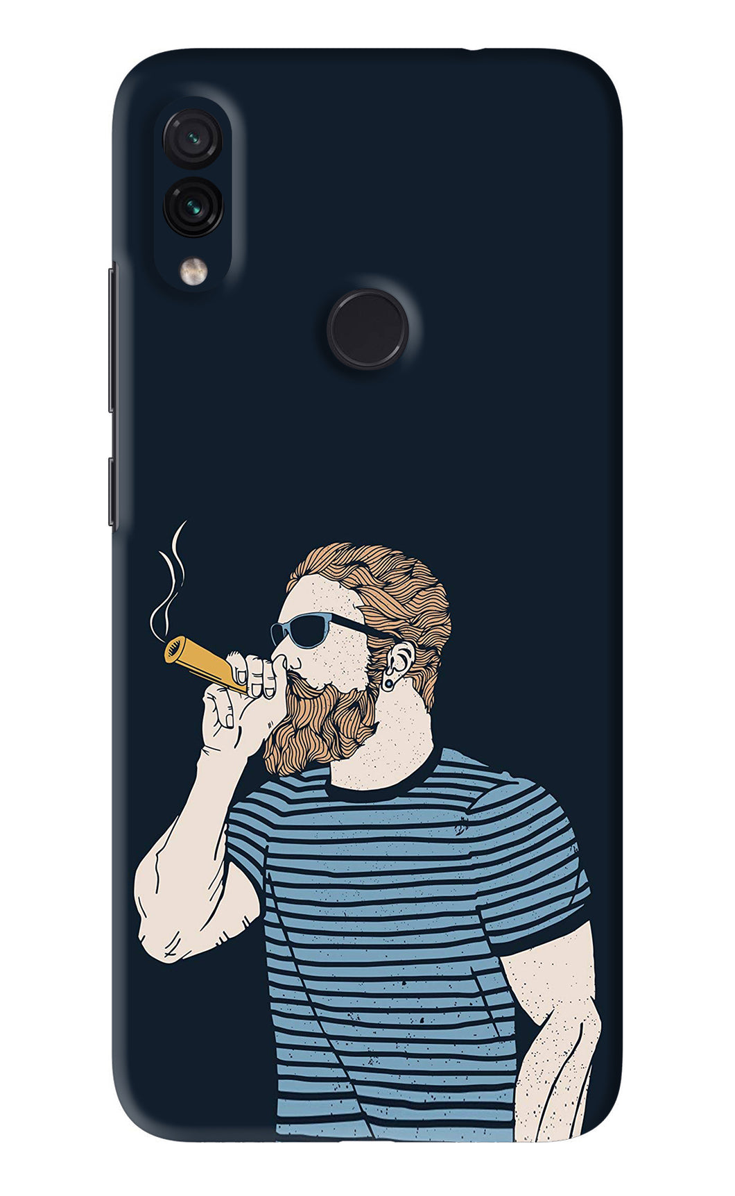 Smoking Xiaomi Redmi Note 7 Pro Back Skin Wrap