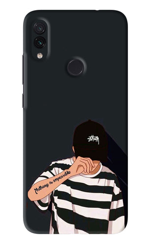 Aesthetic Boy Xiaomi Redmi Note 7 Pro Back Skin Wrap