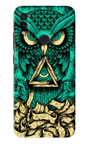 Green Owl Xiaomi Redmi Note 7 Pro Back Skin Wrap