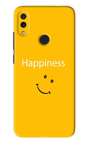 Happiness With Smiley Xiaomi Redmi Note 7S Back Skin Wrap