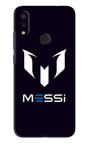 Messi Logo Xiaomi Redmi Note 7S Back Skin Wrap