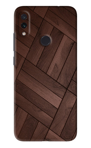 Wooden Texture Design Xiaomi Redmi Note 7S Back Skin Wrap