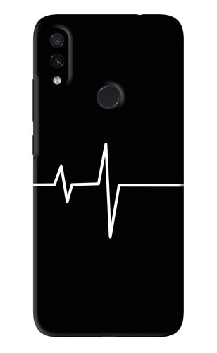 Heart Beats Xiaomi Redmi Note 7S Back Skin Wrap