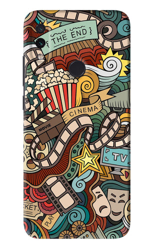 Cinema Abstract Xiaomi Redmi Note 7S Back Skin Wrap