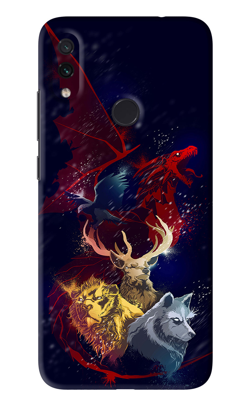 Game Of Thrones Xiaomi Redmi Note 7S Back Skin Wrap