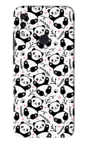 Cute Panda Xiaomi Redmi Note 7S Back Skin Wrap