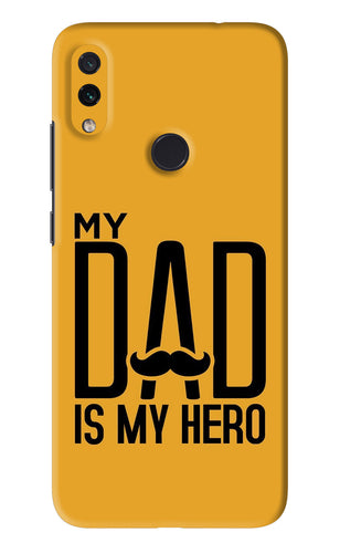 My Dad Is My Hero Xiaomi Redmi Note 7S Back Skin Wrap