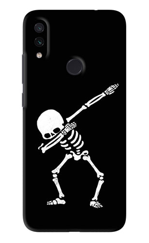 Dabbing Skeleton Art Xiaomi Redmi Note 7S Back Skin Wrap