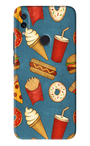 Foodie Xiaomi Redmi Note 7S Back Skin Wrap