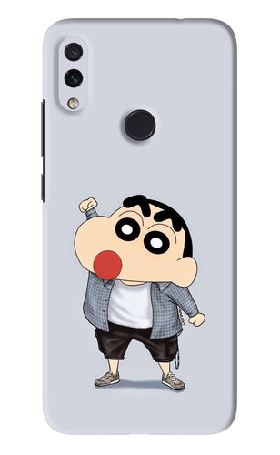 Shinchan Xiaomi Redmi Note 7S Back Skin Wrap