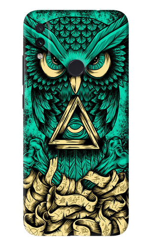Green Owl Xiaomi Redmi Note 7S Back Skin Wrap