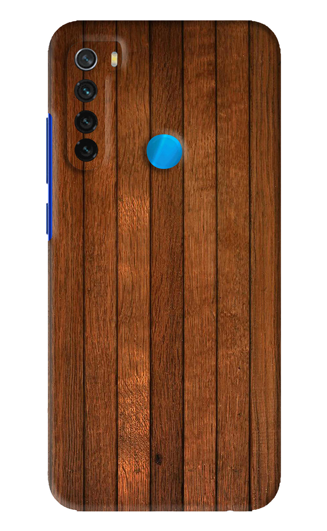 Wooden Artwork Bands Xiaomi Redmi Note 8 Back Skin Wrap