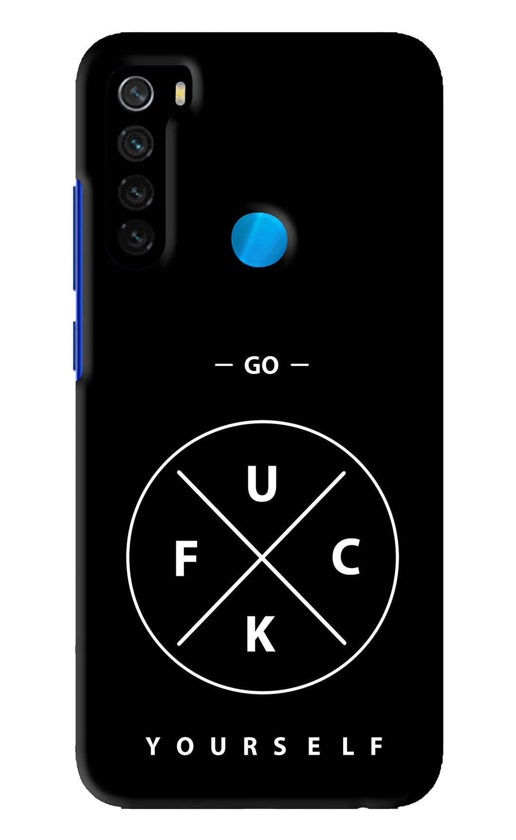 Go Fuck Yourself Xiaomi Redmi Note 8 Back Skin Wrap