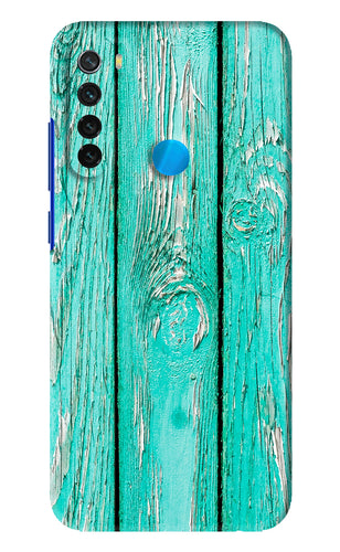 Blue Wood Xiaomi Redmi Note 8 Back Skin Wrap