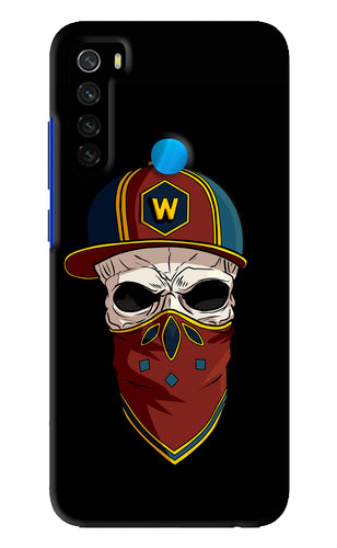 Skull Xiaomi Redmi Note 8 Back Skin Wrap