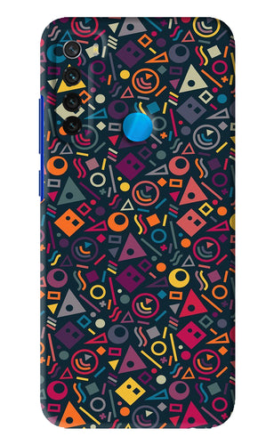 Geometric Abstract Xiaomi Redmi Note 8 Back Skin Wrap