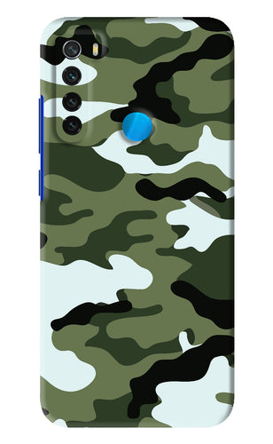 Camouflage 1 Xiaomi Redmi Note 8 Back Skin Wrap