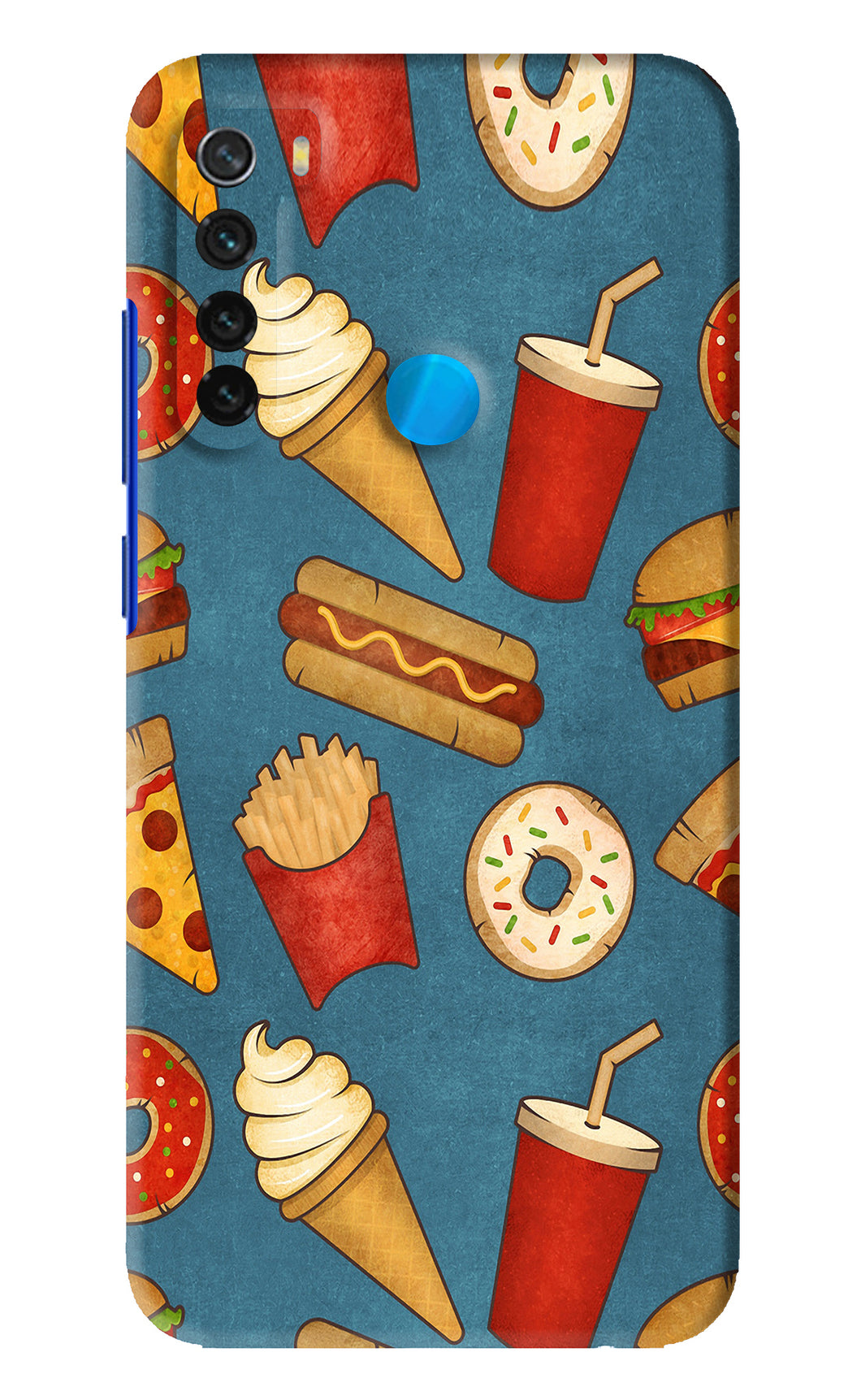 Foodie Xiaomi Redmi Note 8 Back Skin Wrap