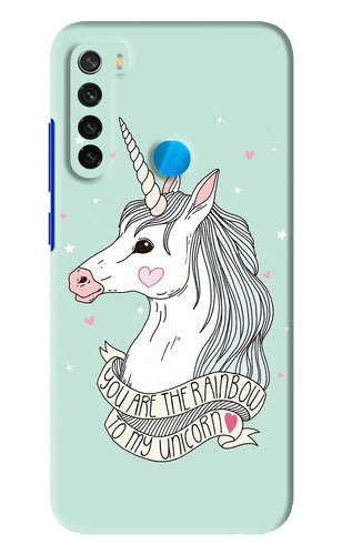 Unicorn Wallpaper Xiaomi Redmi Note 8 Back Skin Wrap