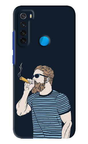 Smoking Xiaomi Redmi Note 8 Back Skin Wrap