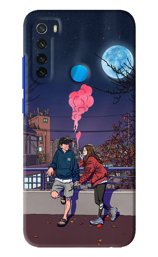 Chilling Couple Xiaomi Redmi Note 8 Back Skin Wrap