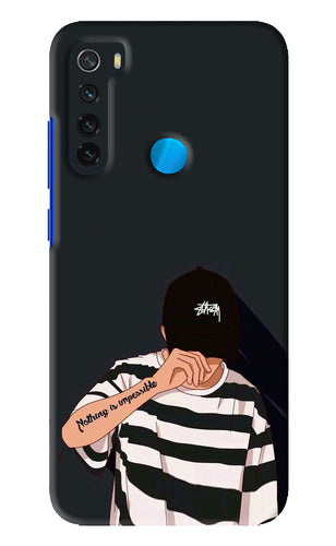 Aesthetic Boy Xiaomi Redmi Note 8 Back Skin Wrap