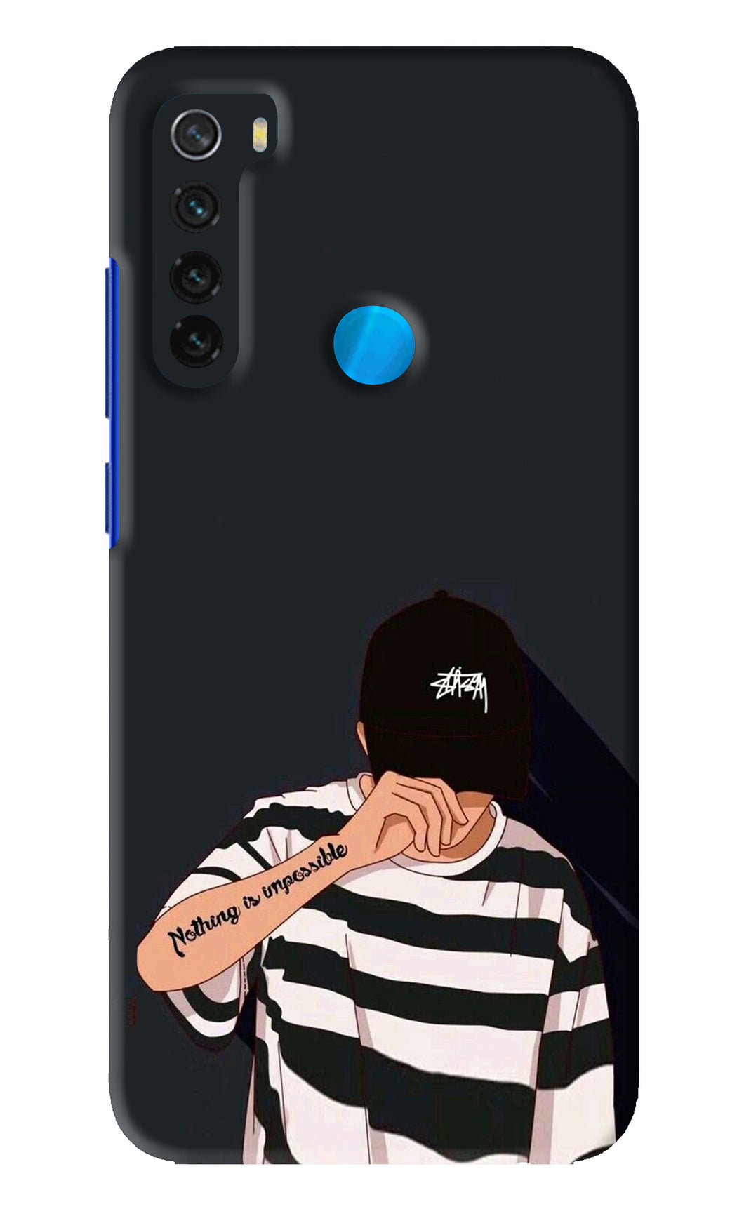 Aesthetic Boy Xiaomi Redmi Note 8 Back Skin Wrap