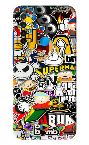 Sticker Bomb Xiaomi Redmi Note 8 Back Skin Wrap