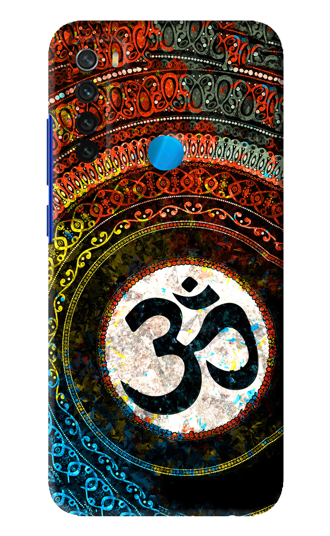 Om Cultural Xiaomi Redmi Note 8 Back Skin Wrap
