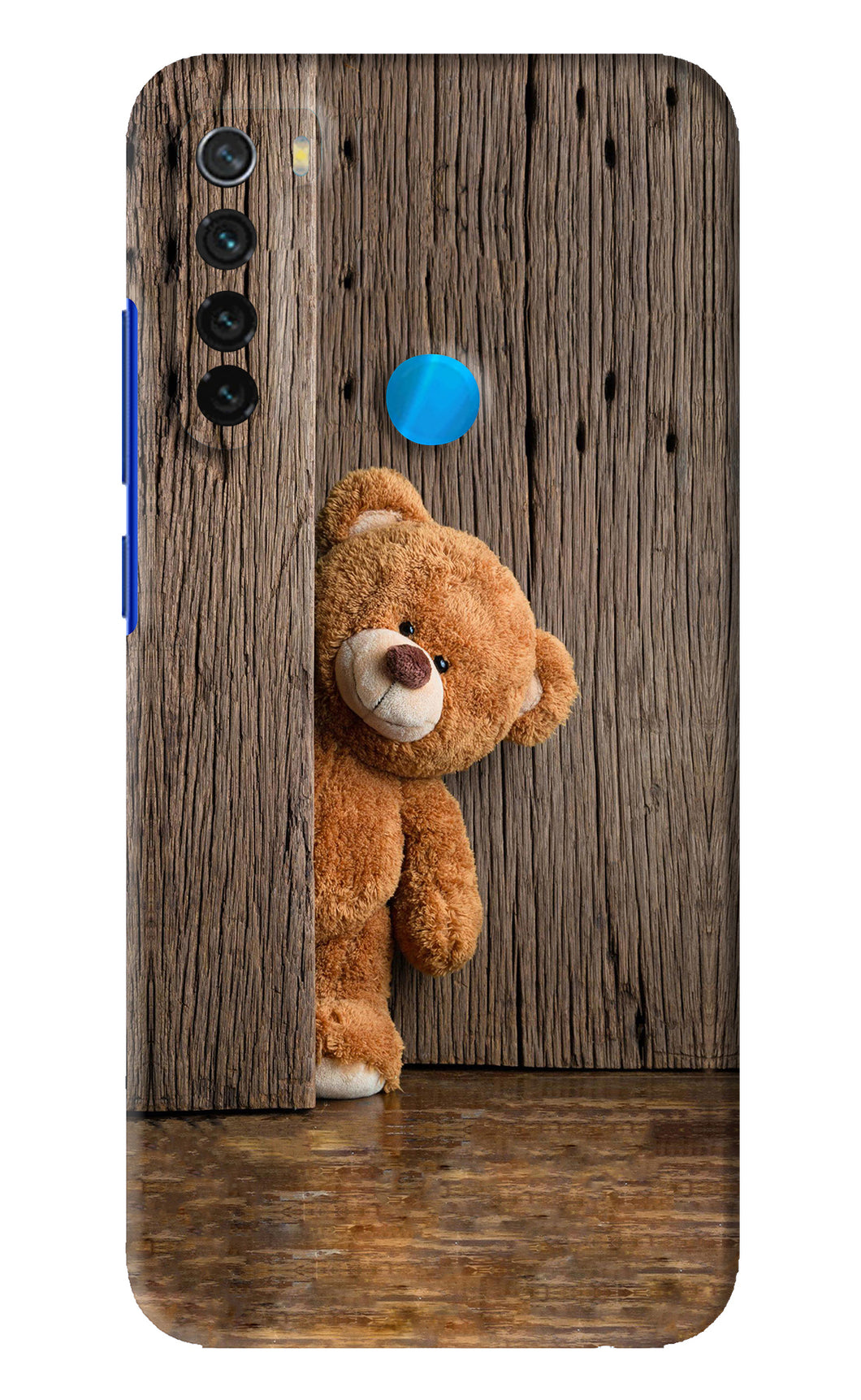Teddy Wooden Xiaomi Redmi Note 8 Back Skin Wrap