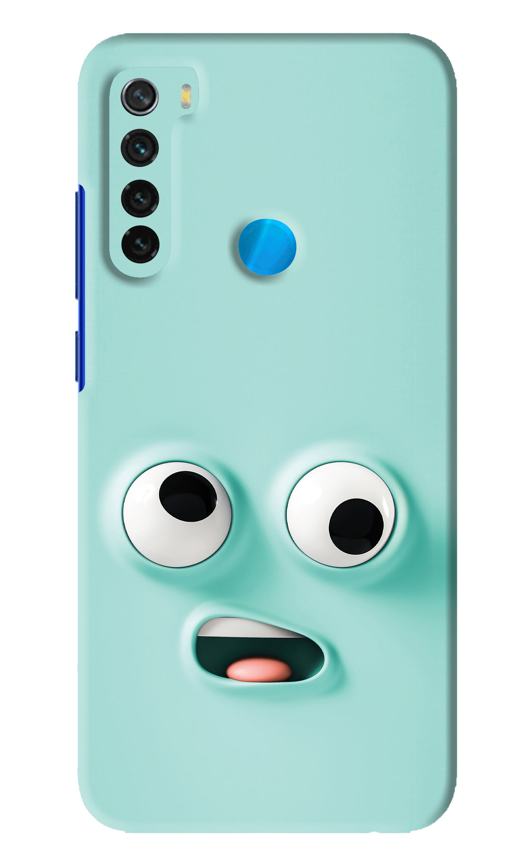 Silly Face Cartoon Xiaomi Redmi Note 8 Back Skin Wrap