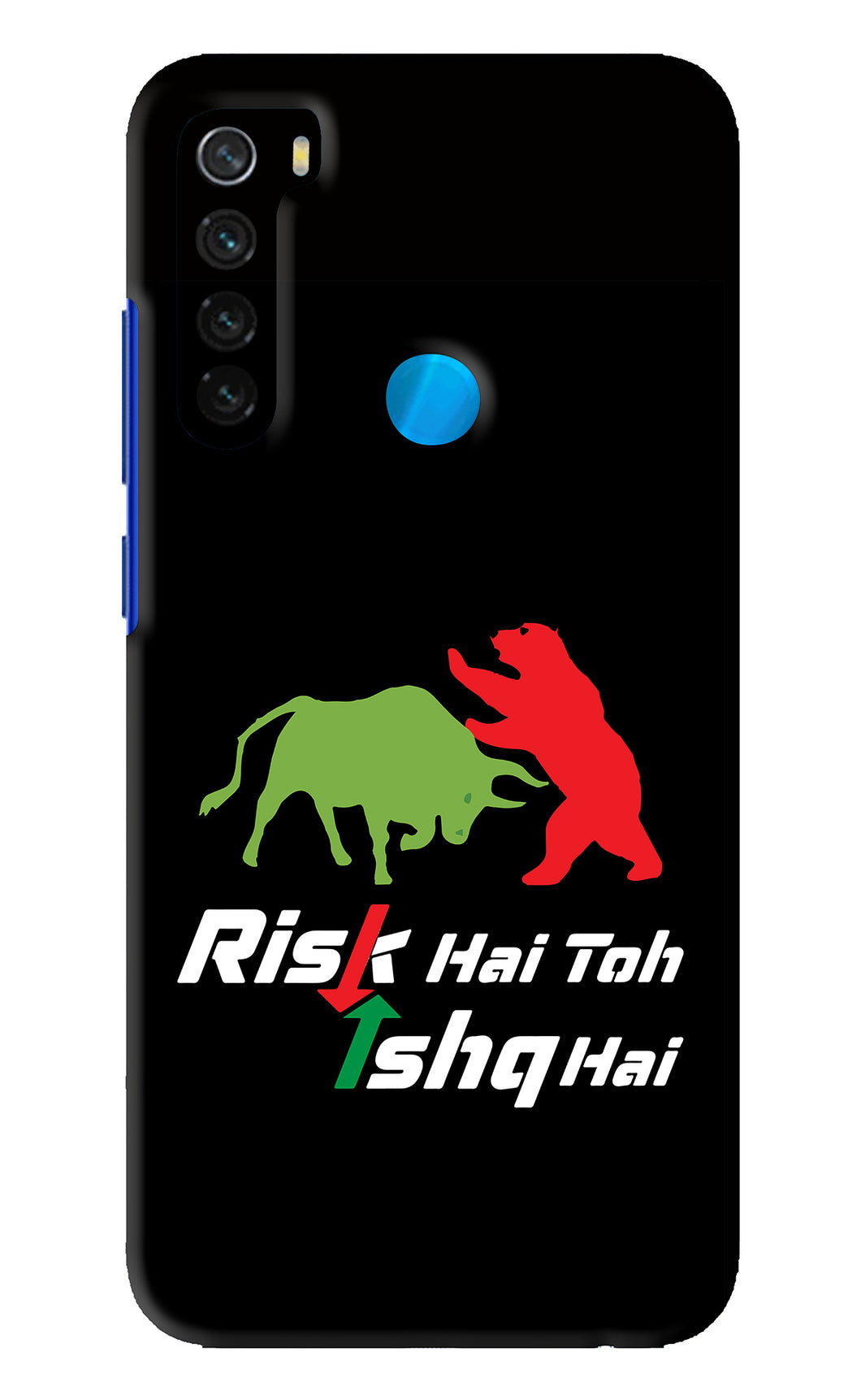 Risk Hai Toh Ishq Hai Xiaomi Redmi Note 8 Back Skin Wrap