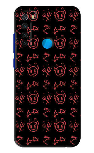 Devil Xiaomi Redmi Note 8 Back Skin Wrap