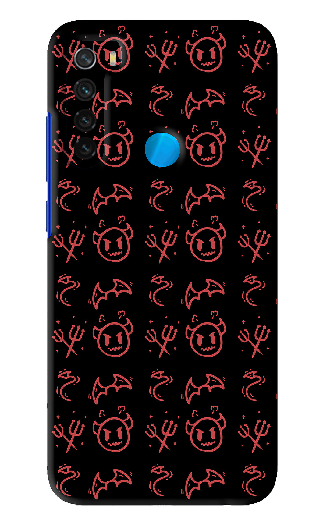 Devil Xiaomi Redmi Note 8 Back Skin Wrap