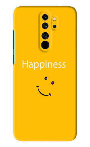 Happiness With Smiley Xiaomi Redmi Note 8 Pro Back Skin Wrap