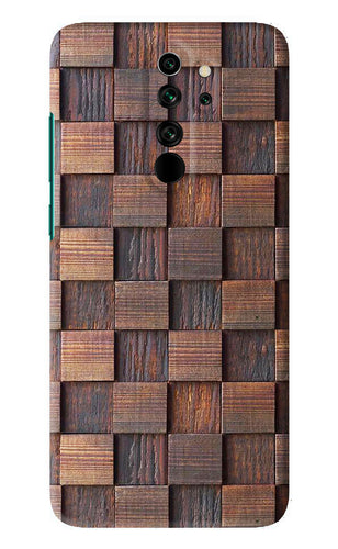 Wooden Cube Design Xiaomi Redmi Note 8 Pro Back Skin Wrap